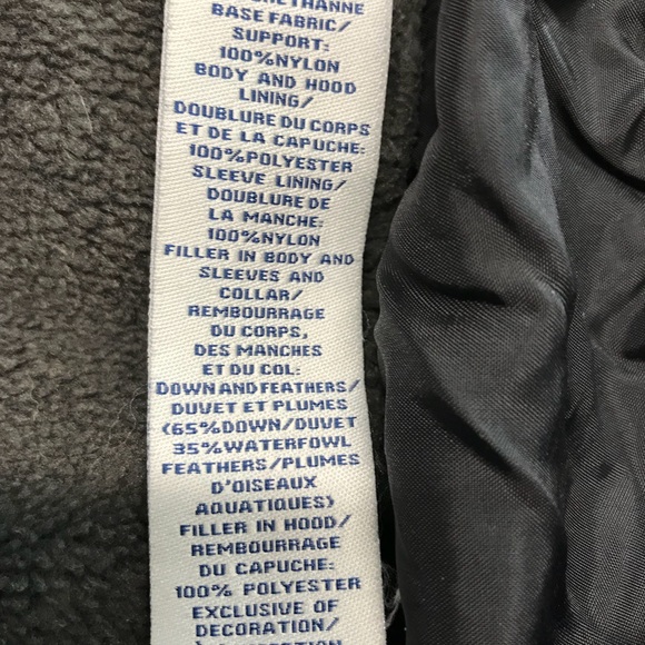 Old Navy Brand Boys Puffy Grey Jacket EUC - Picture 6 of 8